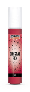 Pentart Crystal Pen, 30 mL Red