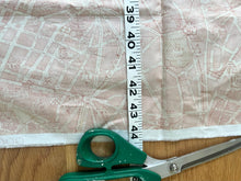Load image into Gallery viewer, Paris Flea Market Fabric view with tape measure and scissors