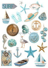 Load image into Gallery viewer, Seaside Greetings Journal Pack by Decoupage Queen 10