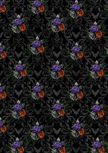 Halloween Floral Rice Paper by Decoupage Queen