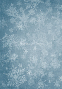 Frozen Over Rice Paper by Decoupage Queen