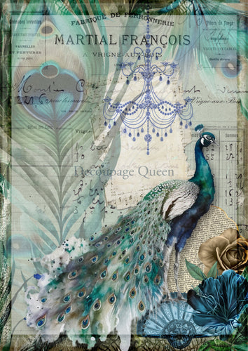 Francois Rice Paper by Decoupage Queen