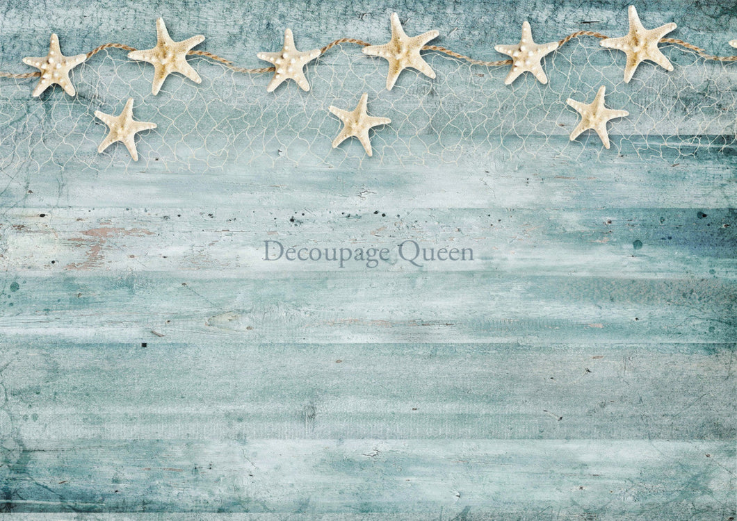 Sea Spray Rice Paper by Decoupage Queen