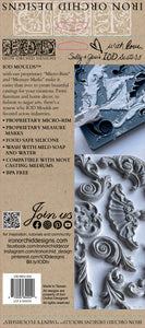 Dainty Flourishes Mould by IOD, Iron Orchid Designs Package