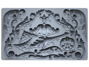 Dainty Flourishes Mould by IOD, Iron Orchid Designs 2