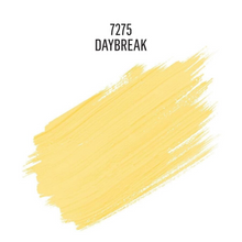 Load image into Gallery viewer, Yellow paint swatch labeled '7275 Daybreak' on a white background