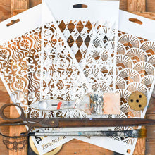 Load image into Gallery viewer, Prima Finnabair Decadent Walls Stencil Set