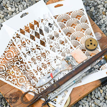 Load image into Gallery viewer, Prima Finnabair Decadent Walls Stencil Set