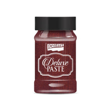 Load image into Gallery viewer, Pentart Deluxe Paste 100mL Bordeaux-Gold