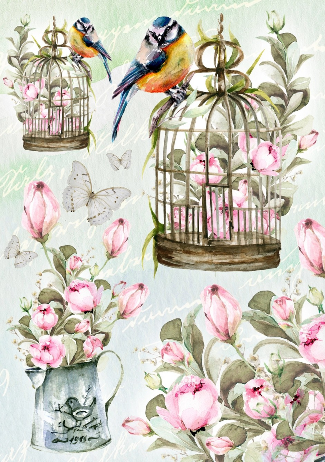 French Mood Rice Paper by European Excellency