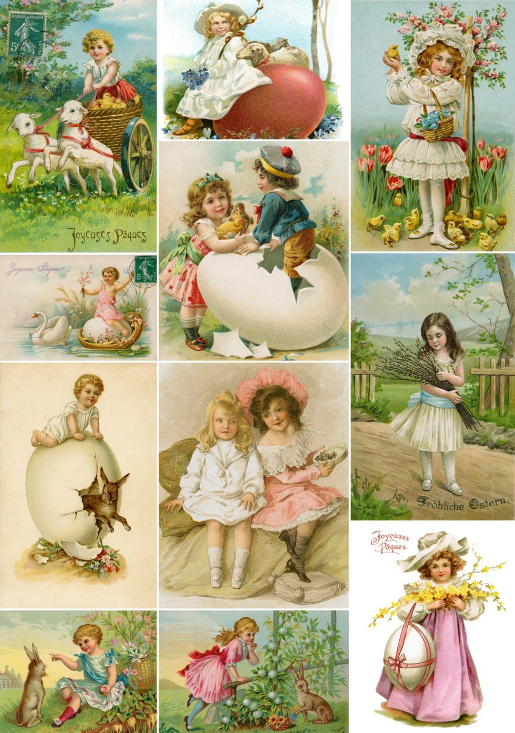 Easter Kids Rice Paper by European Excellency