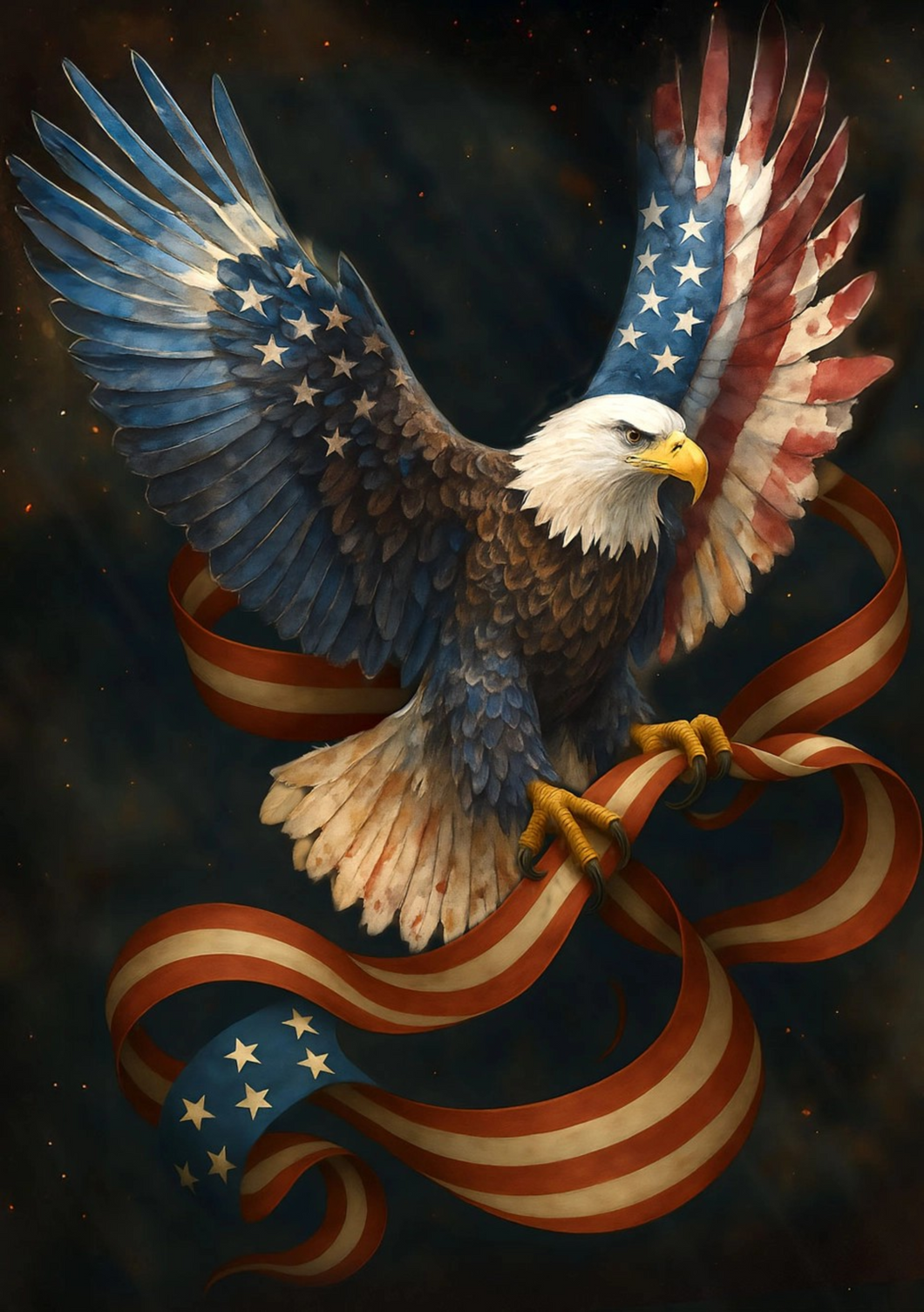 American Eagle Rice Paper by European Excellency