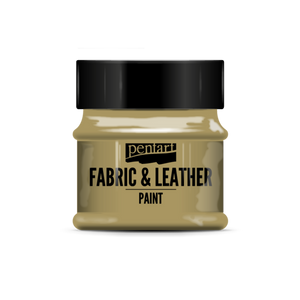 Pentart Fabric and Leather Paint, Glittering Gold