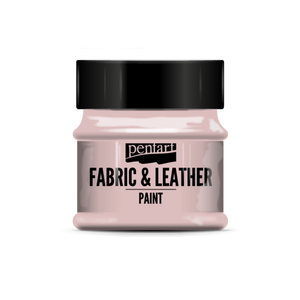 Pentart Fabric and Leather Paint, Rose