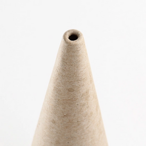 Fiberboard Craft or Doll Cone, View of tip