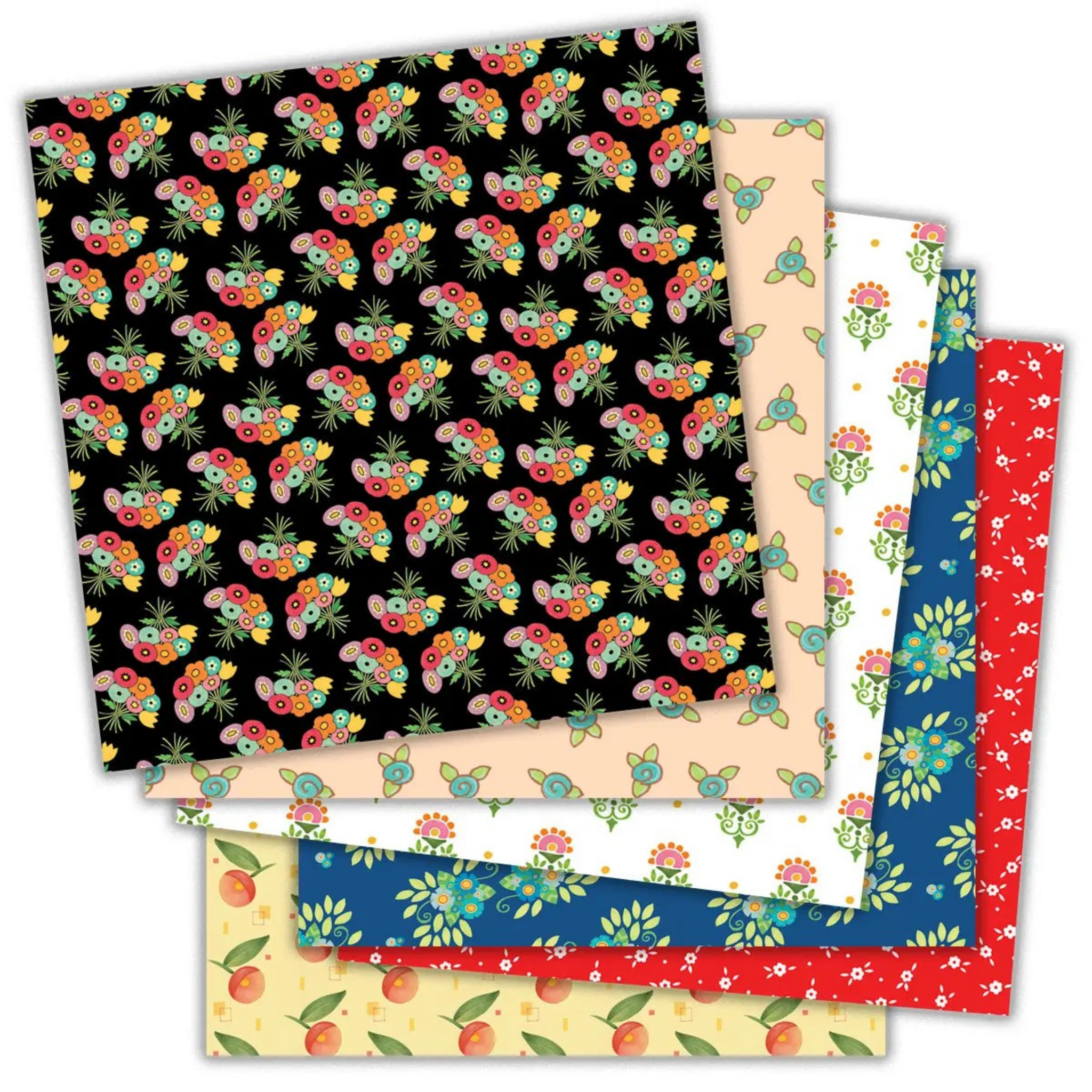 Flock Craft Paper Flourish & Folk Craft Paper – My Victorian Heart