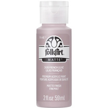 Load image into Gallery viewer, FolkArt acrylic paint bottle in French Lilac on a white background