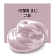 Load image into Gallery viewer, Pink cream swatch with 'French Lilac 2436' text on a light pink background