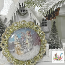 Load image into Gallery viewer, Snow Angel Grace Ornament, close up view