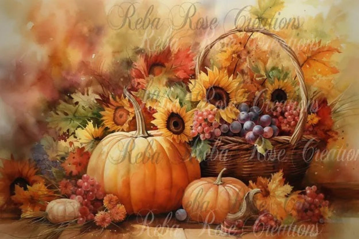 Grateful Rice Paper by Reba Rose Creations – My Victorian Heart