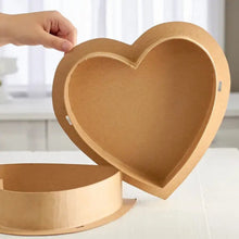 Load image into Gallery viewer, Heart Shape Paper Mache Candy Box