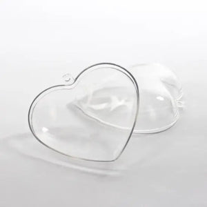 Acrylic Fillable Heart Ornament