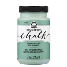 Load image into Gallery viewer, Follicle Art Home Decor Chalk paint jar with green color on a white background
