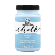 Load image into Gallery viewer, FolkArt Home Decor Chalk paint jar with black lid on a white background