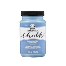 Load image into Gallery viewer, FolkArt Home Decor Chalk paint jar in Nantucket Blue on a white background