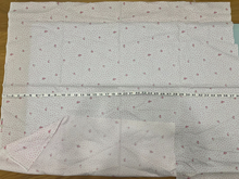 Load image into Gallery viewer, Cabbage Rose Collection by Urban Gardens by Yuwa Japan Pink Fabric with Tape Measure