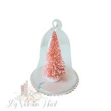 Load image into Gallery viewer, Melissa Frances Glass Bell Cloche Ornament for Crafts 1