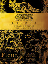 Load image into Gallery viewer, Curated Signage Foil Transfer by IOD, Iron Orchid Designs Cover