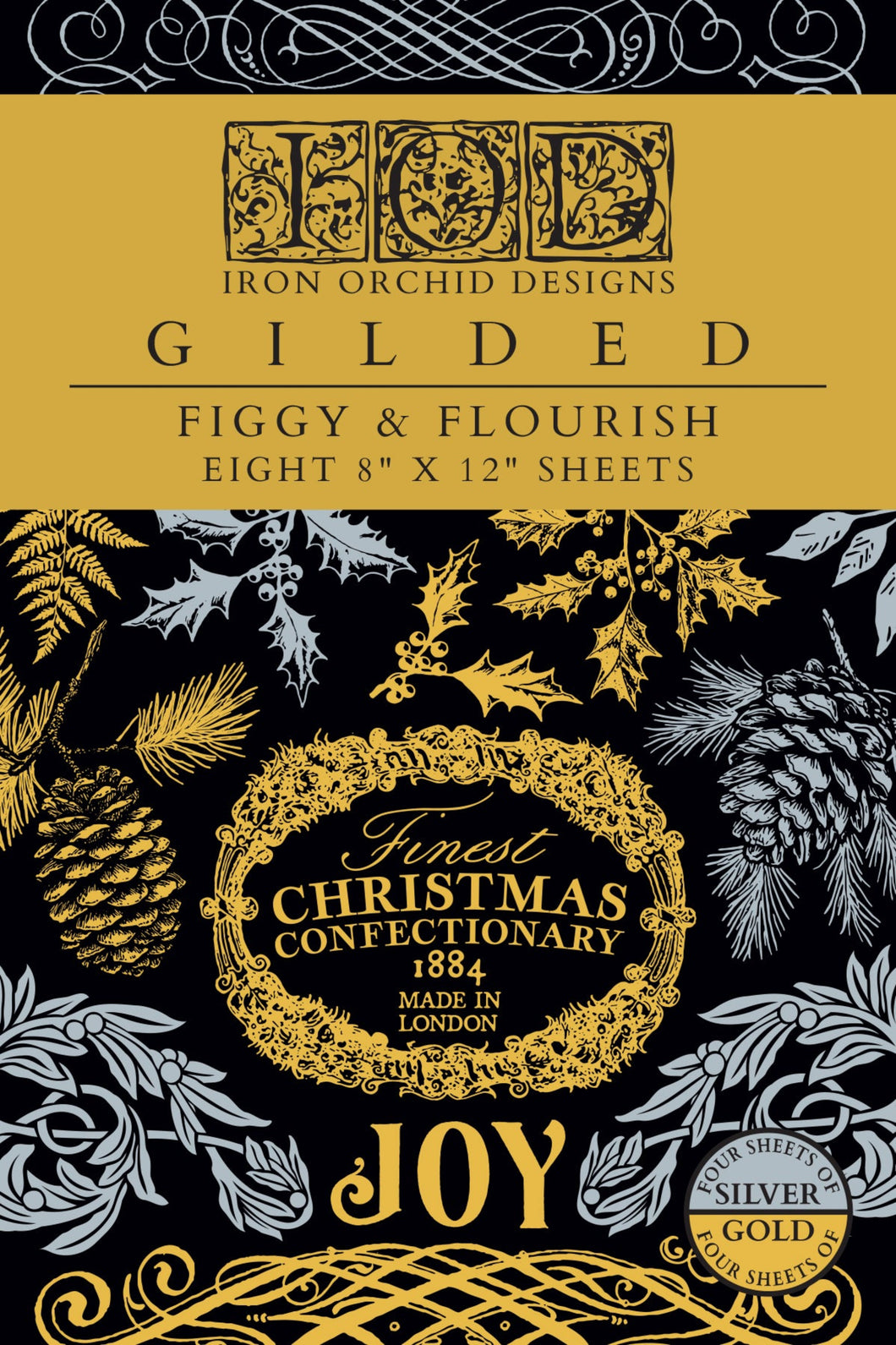 Figgy & Flourish Foil Transfer by IOD