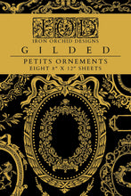 Load image into Gallery viewer, Petits Ornements Gilded Transfer by IOD