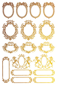 Petits Ornements Gilded Transfer by IOD