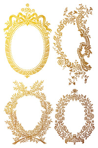 Petits Ornements Gilded Transfer by IOD