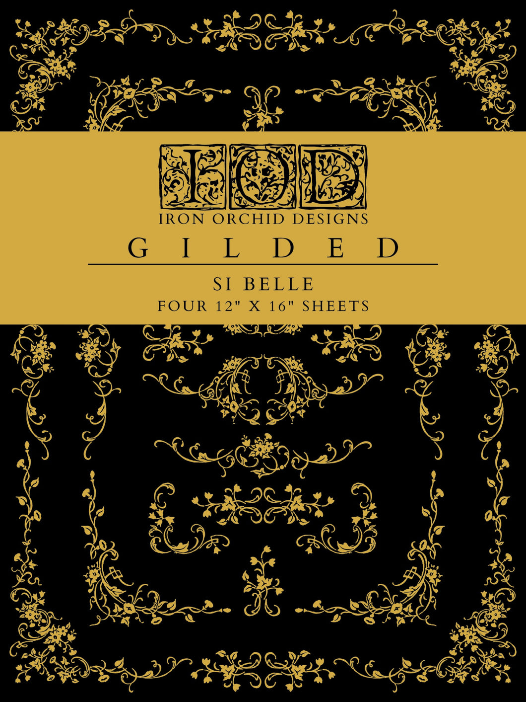 Si Belle Gilded Transfer by IOD