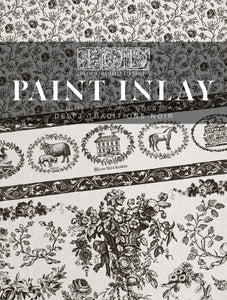 Delft Traditions Noir Paint Inlay by IOD, Iron Orchid Designs Cover