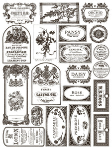 Floriography Paint Inlay by IOD