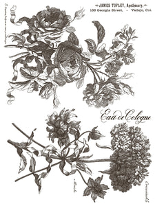 Floriography Paint Inlay by IOD