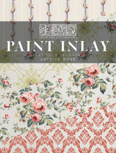 Load image into Gallery viewer, Lattice Rose Paint Inlay by IOD, Iron Orchid Designs