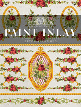 Load image into Gallery viewer, Petite Fleur Red Paint Inlay by IOD, Iron Orchid Designs
