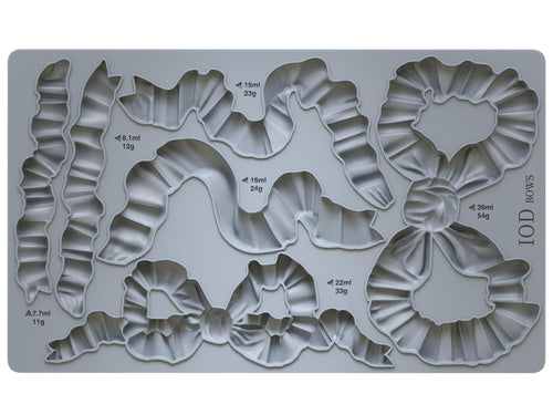 Bows Mould by IOD, Iron Orchid Designs