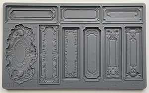 Conservatory Labels Mould by IOD, Iron Orchid Designs