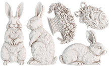 Load image into Gallery viewer, IOD Les Lapins Mould, Rabbits, Bunny, Egg, Basket