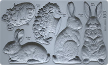 Load image into Gallery viewer, IOD Les Lapins Mould, Iron Orchid Designs, Bunny, Egg Mold