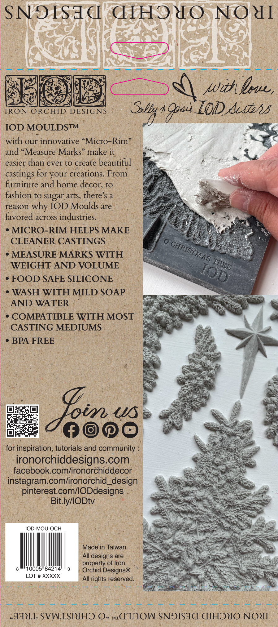 O Christmas Tree Mould by IOD, Iron Orchid Designs – My Victorian Heart