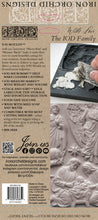 Load image into Gallery viewer, Back of a Jod Moulds 'The Iod Family' cast resin sculpture kit box, featuring product information, barcode, and a photo of the detailed white cast resin sculpture.