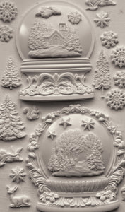 Snow Globes Mould by IOD