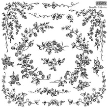 Load image into Gallery viewer, Brambles &amp; Berries Decor Stamp by Iron Orchid Design